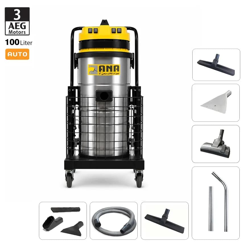 جاروبرقی صنعتی اکومکس آنا مدل 103WD EcoMax — تصویر ۸