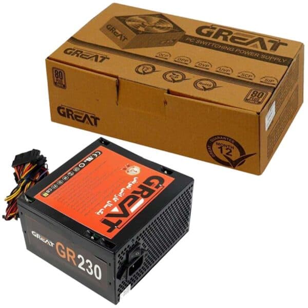 پاور کیس گریت مدل فن 8*8قدرت 230W — تصویر ۴