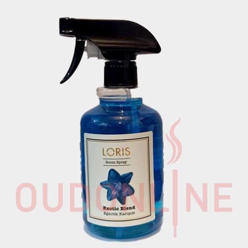 اسپری خوشبو کننده هوا لوریس LORIS مدل اگزوتیک بلند Exotic blend حجم 500 میلی لیتر