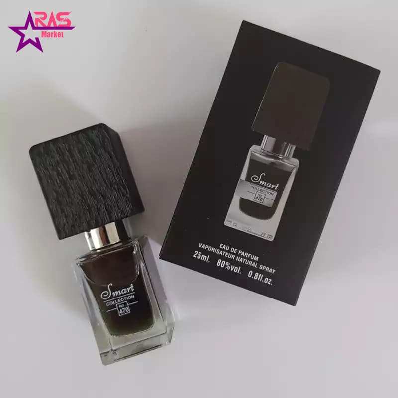 عطر اسمارت کالکشن شماره 470 مدل Nasomatto Black Afgano مردانه 25 میلی لیتر — تصویر ۲