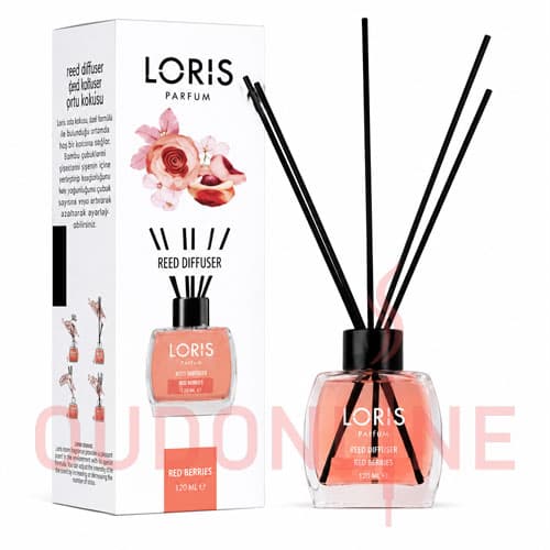خوشبو کننده هوا لوریس LORIS مدل نویر پیچ (Noir peach) حجم 120 میل — تصویر ۲