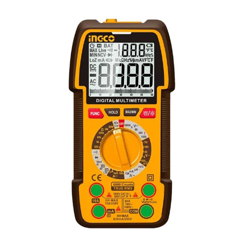 مولتی متر انبری 1000 وات اینکو مدل DM310002 — تصویر ۵