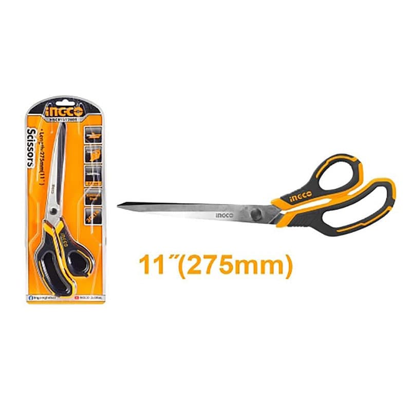 قیچی دستی 11 اینچ اینکو مدل HSCRS812801 — تصویر ۷