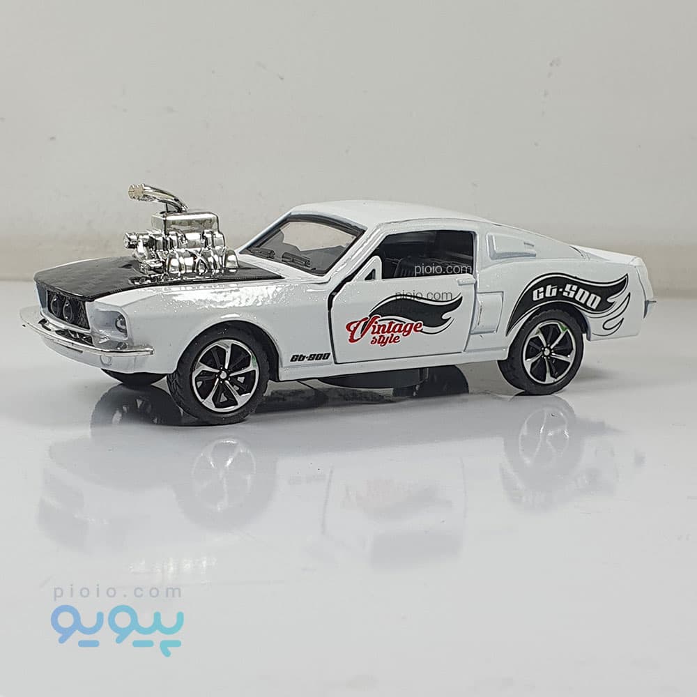 ماکت ماشین فلزی فورد موستانگ شلبی GT500 عقب کش مقیاس 1:36 — تصویر ۱۱