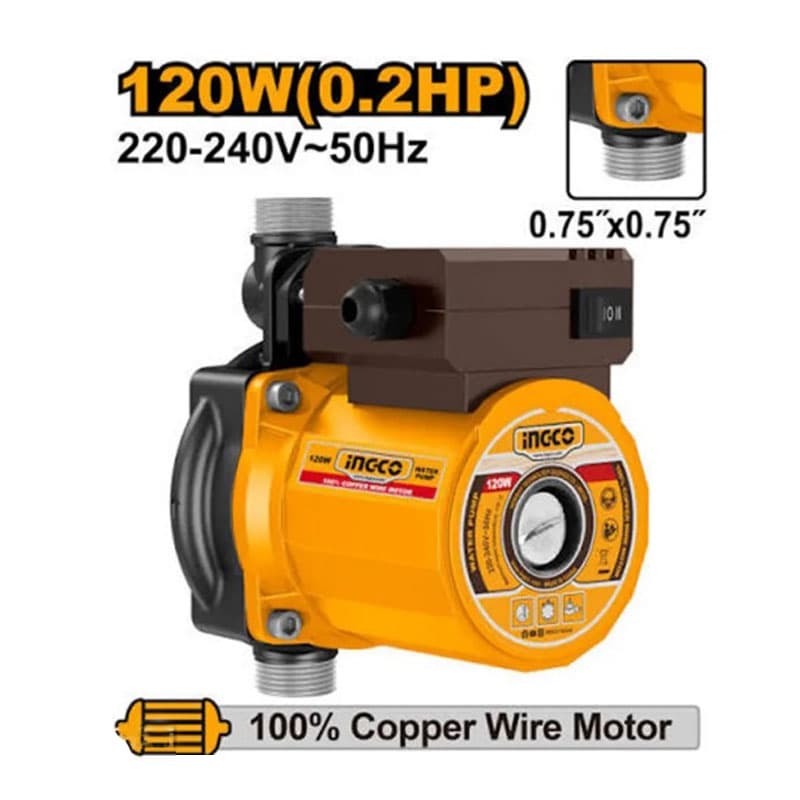 پمپ آب سیرکولاتور اینکو مدل SCM120 — تصویر ۵