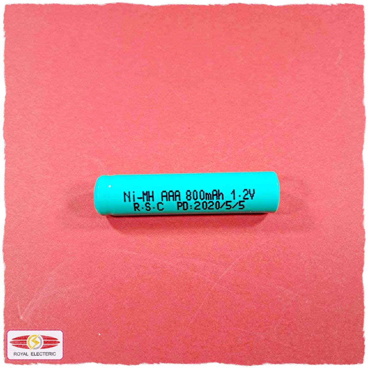 باتری لیتیوم 1.2 ولت R.S.C AAA800mAh — تصویر ۳