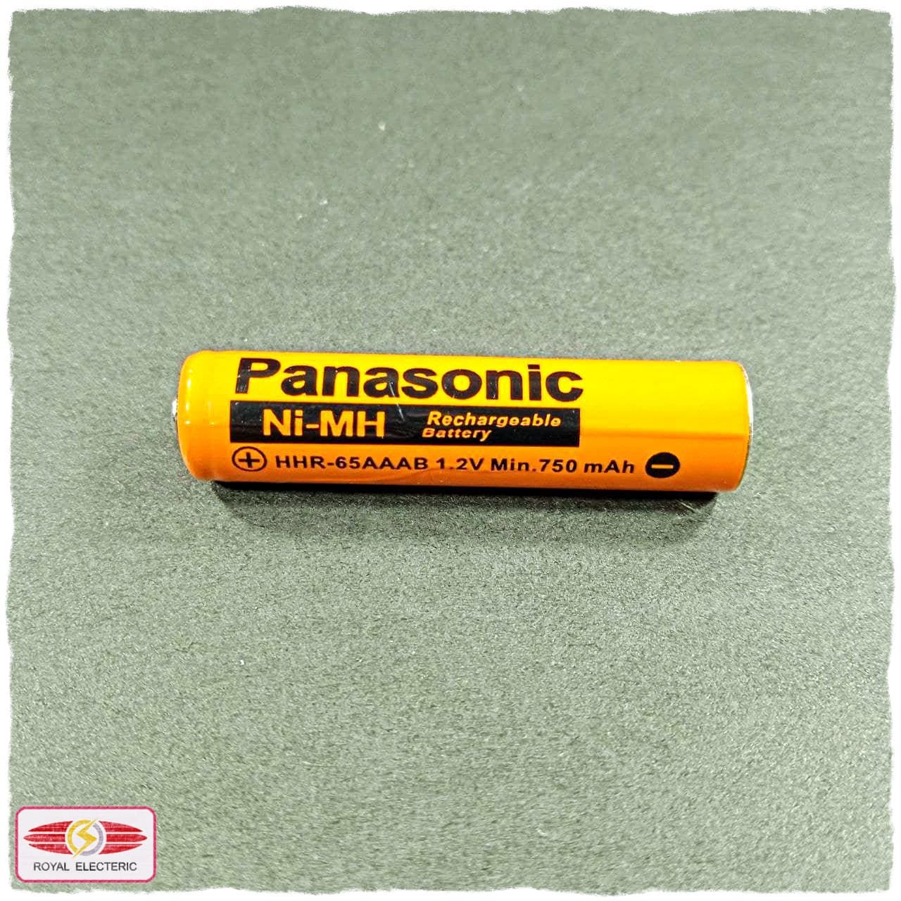 باتری نیم قلمی پاناسونیک 750mah — تصویر ۳