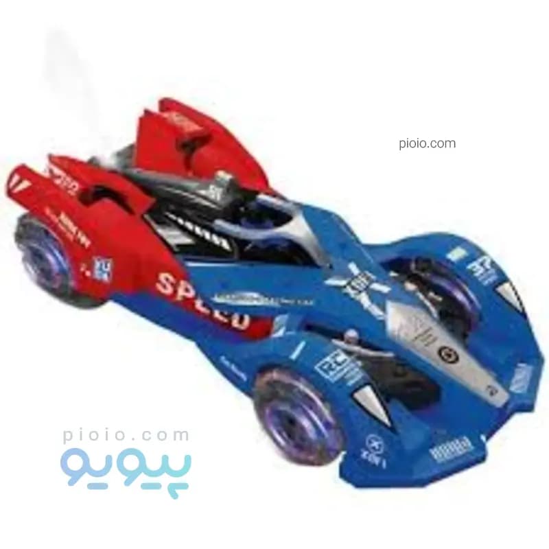ماشین کنترلی فرمول یک اسباب بازی Xuda Toys مدل 3688-G176A دودزا — تصویر ۷