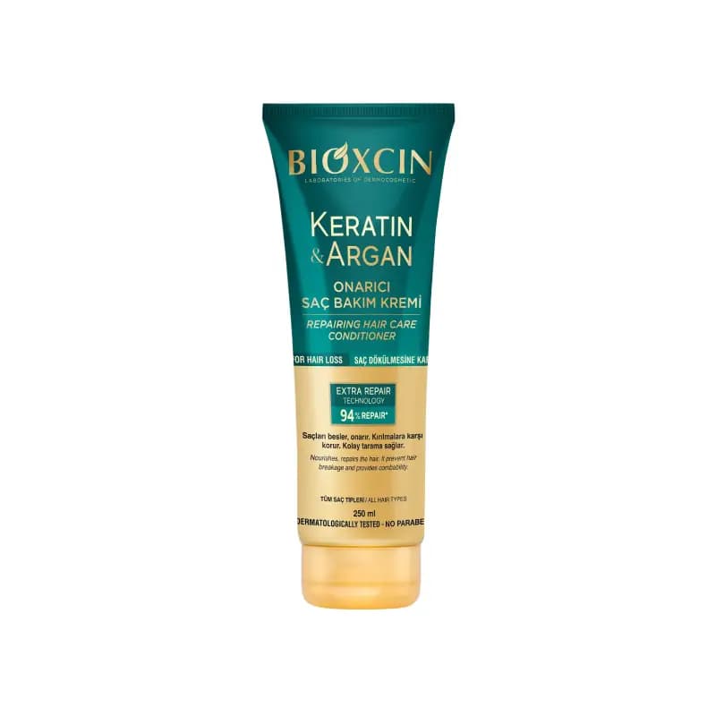 ماسک بیوکسین حاوی کراتین و آرگان 250 میل Bioxcin — تصویر ۴