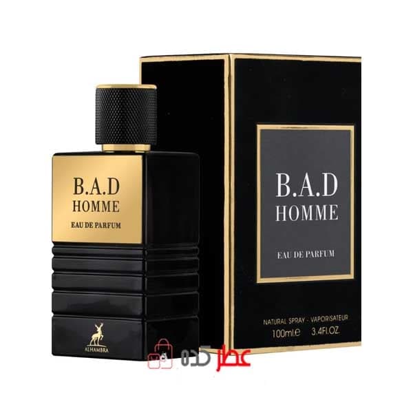 ادکلن مردانه الحمبرا B.A.D Homme “کارولینا هررا بد بوی” 100 میل