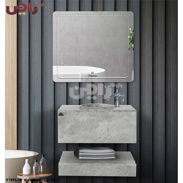 روشویی کابینتی مدل ایتال عرض 40 طول 80