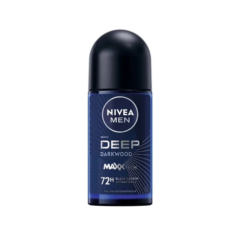 مام رول ضد تعریق مردانه نیوآ Nivea مدل Deep حجم 50 میل — تصویر ۴