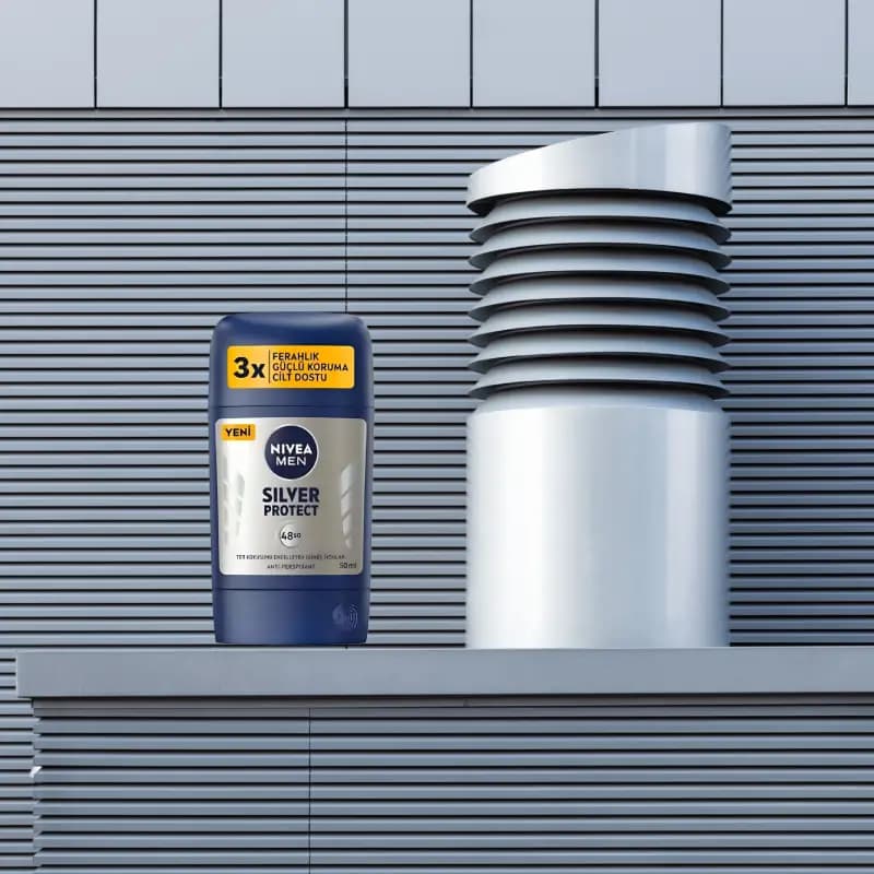مام صابونی مردانه نیوا NIVEA مدل SILVER PROTECT حجم 50 میل — تصویر ۶