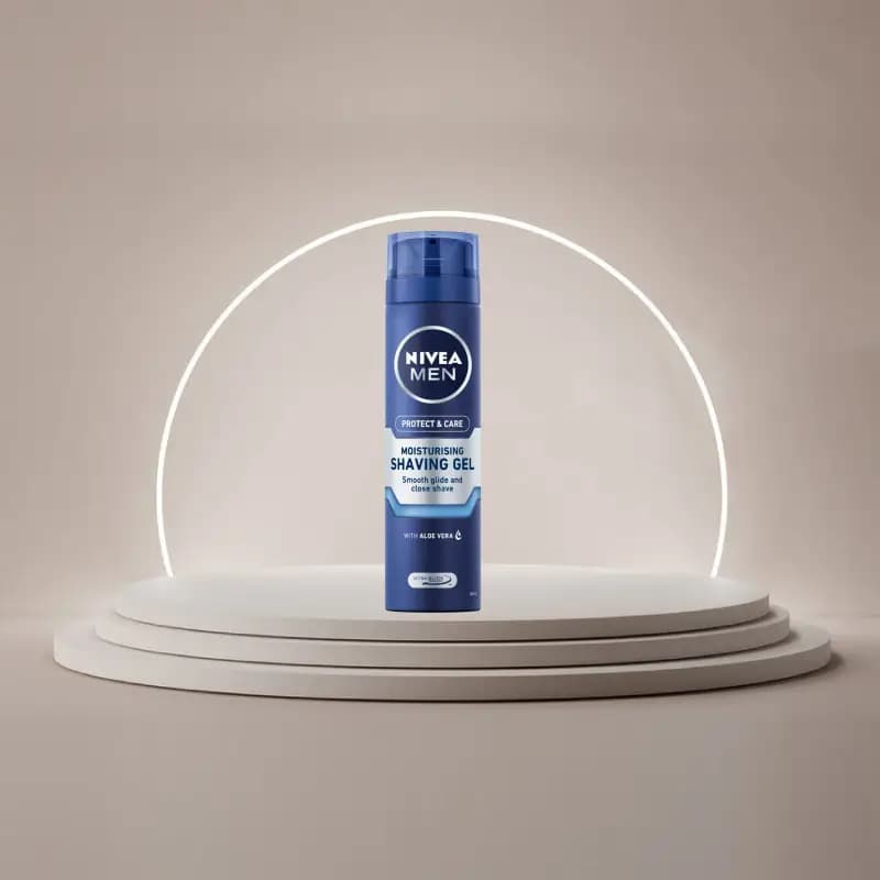 ژل اصلاح مردانه نیوا Nivea مدل Protect Care حجم 200 میل به — تصویر ۶