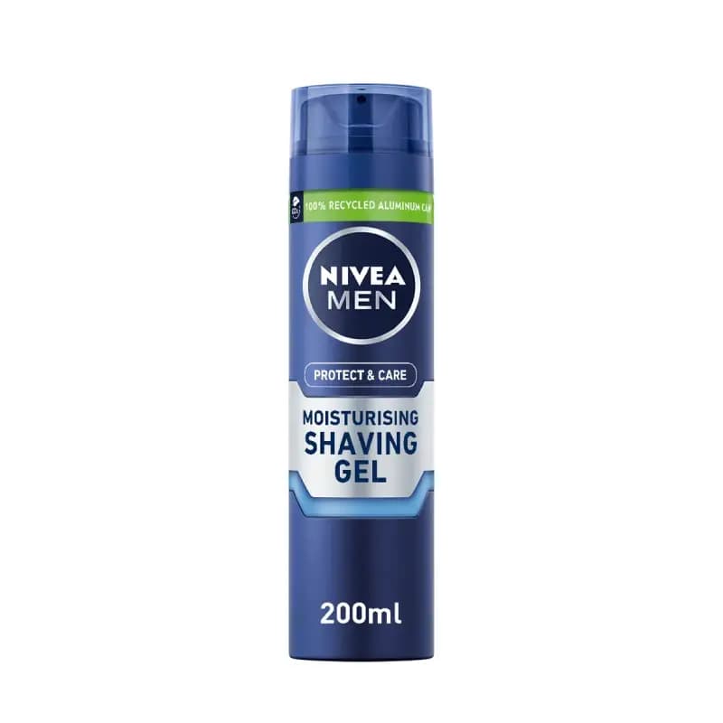 ژل اصلاح مردانه نیوا Nivea مدل Protect Care حجم 200 میل به — تصویر ۵