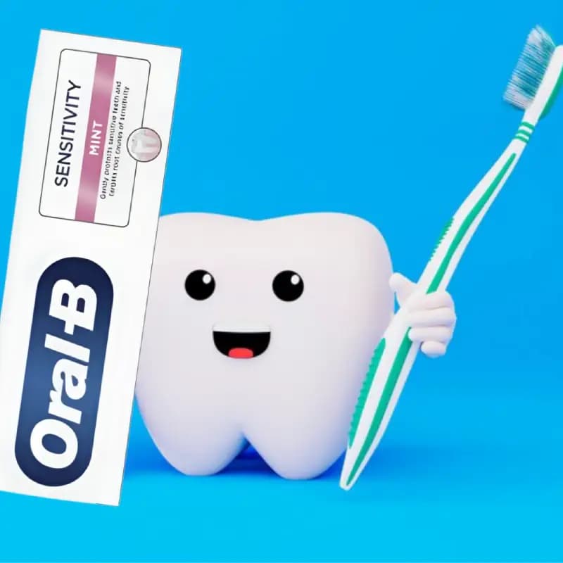 خمیر دندان ضد حساسیت اورال معنایی حجم 75میل Oral_B — تصویر ۲