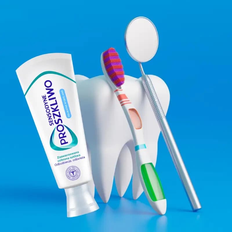 خمیردندان سفید کننده روزانه سنسوداین SENSODYNE مدل Gentle Whitening حجم 75 میل — تصویر ۵