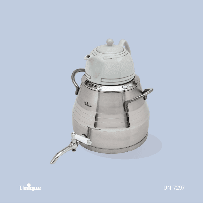 کتری قوری 5 لیتر طرح ترک یونیک UN – 7297 — تصویر ۲