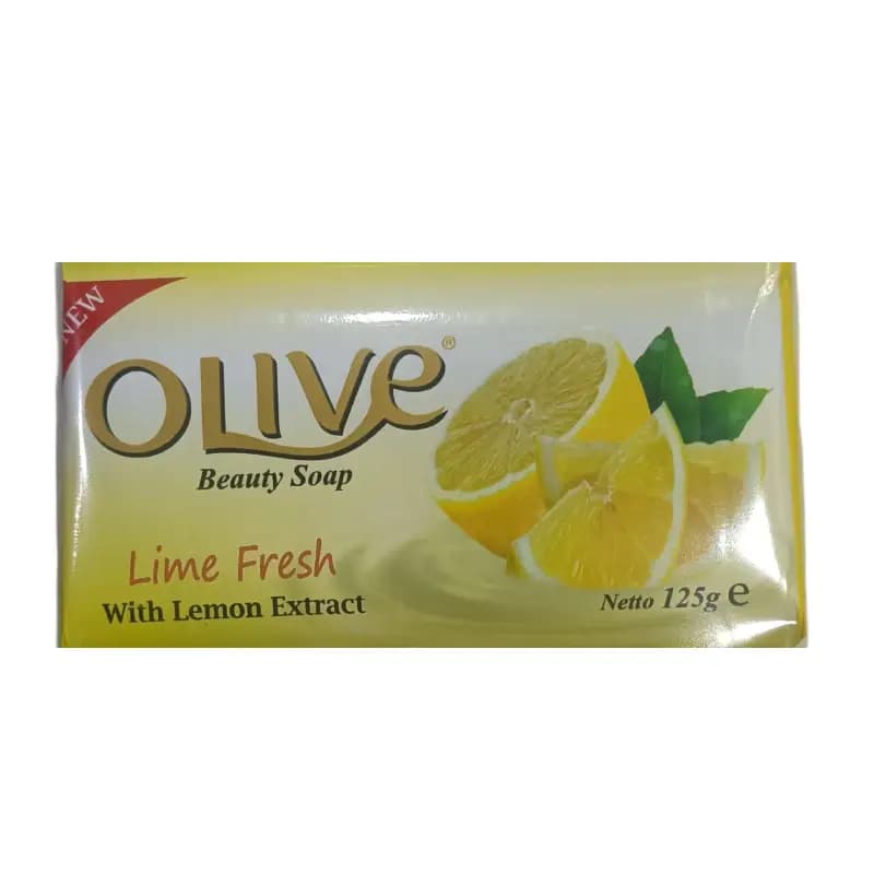 صابون اولیف 6 عددی هر عدد 125 گرم رایحه لیمو برند olive
