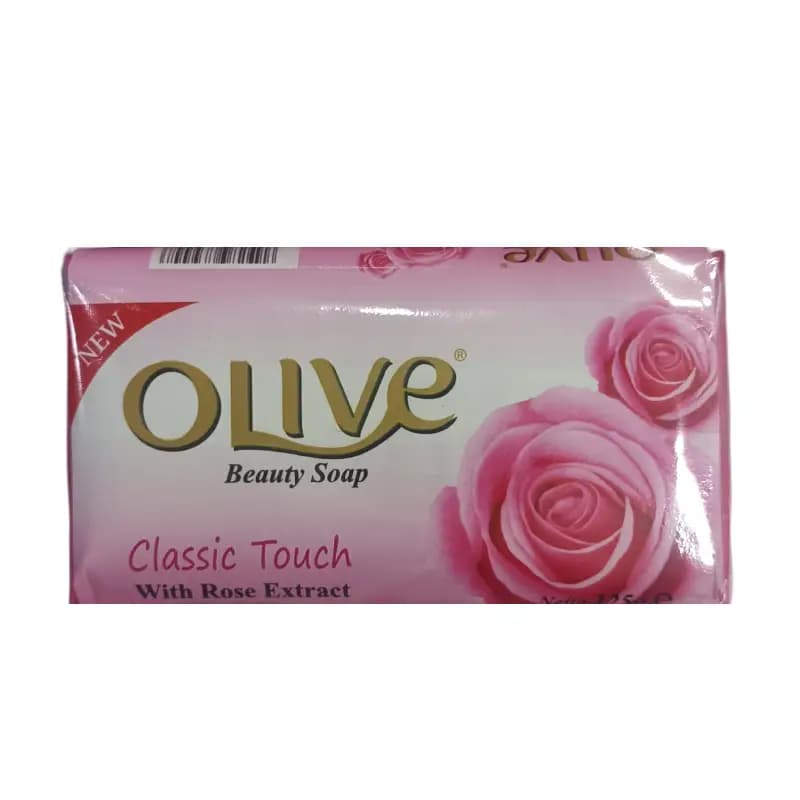 صابون اولیف 6 عددی هر عدد 125 گرم رایحه گل رز برند olive
