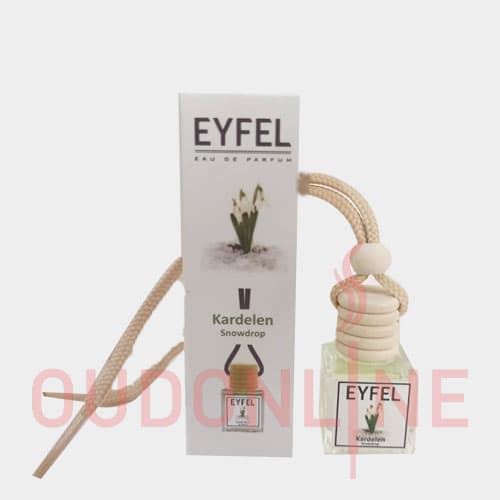 خوشبو کننده ماشین ایفل EYFEL مدل گل یخ (گل برفی) Snowdrop حجم 10 میلی لیتر