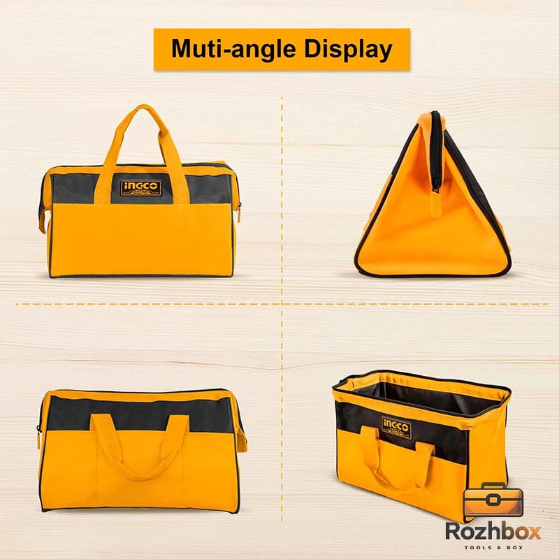 کیف ابزار برزنتی 16 اینچ اینکو مدل HTBG281628 — تصویر ۷