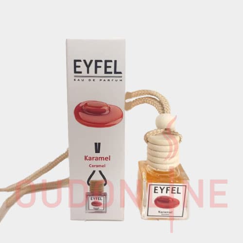 خوشبو کننده ماشین ایفل EYFEL مدل کارامل Caramel حجم 10 میلی لیتر — تصویر ۲