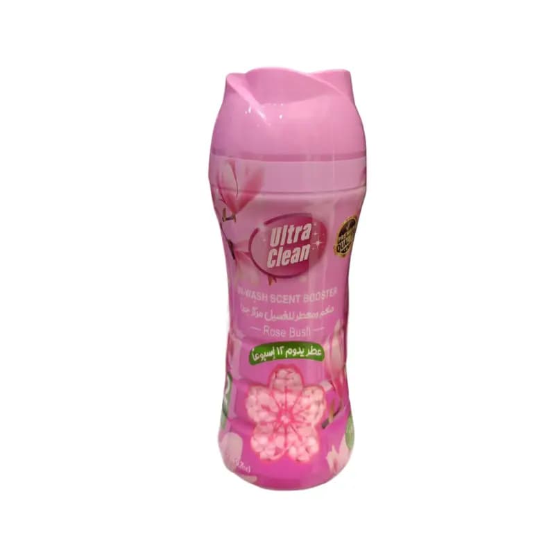 خوشبوکننده و نرم کننده لباس Ultra Clean عطر گلهای رز صورتی 275 گرم