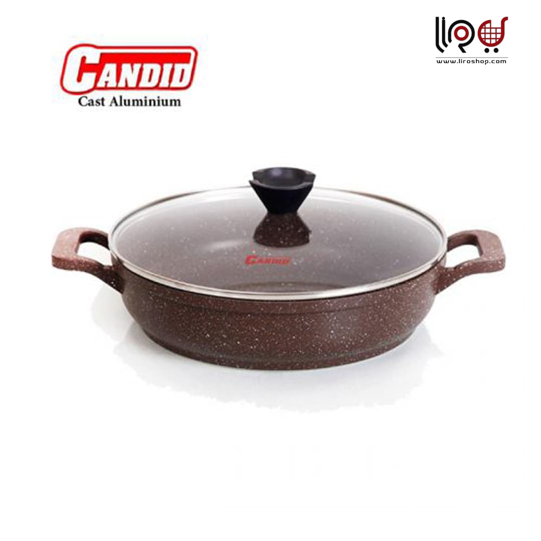 تابه دو دسته گرانیت کاندید سایز 32 — تصویر ۲