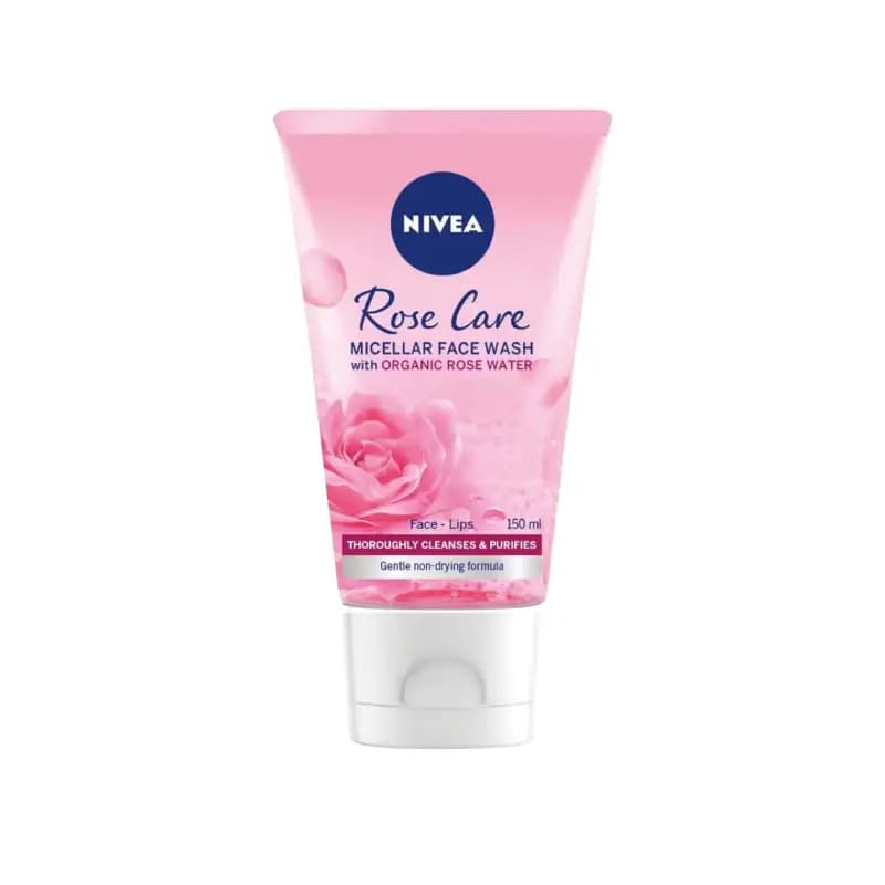ژل شستشو صورت نیوآ NIVEA مدل Aqua Rose حجم 150 میل