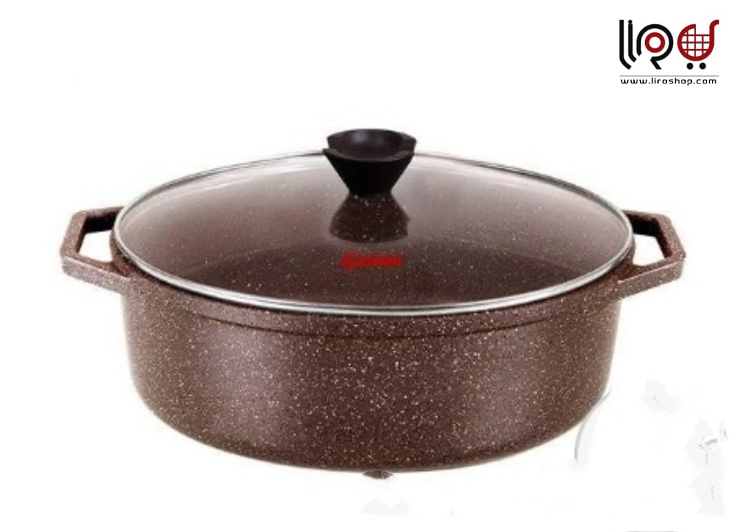 تابه روستر گرانیت کاندید سایز 36 — تصویر ۲