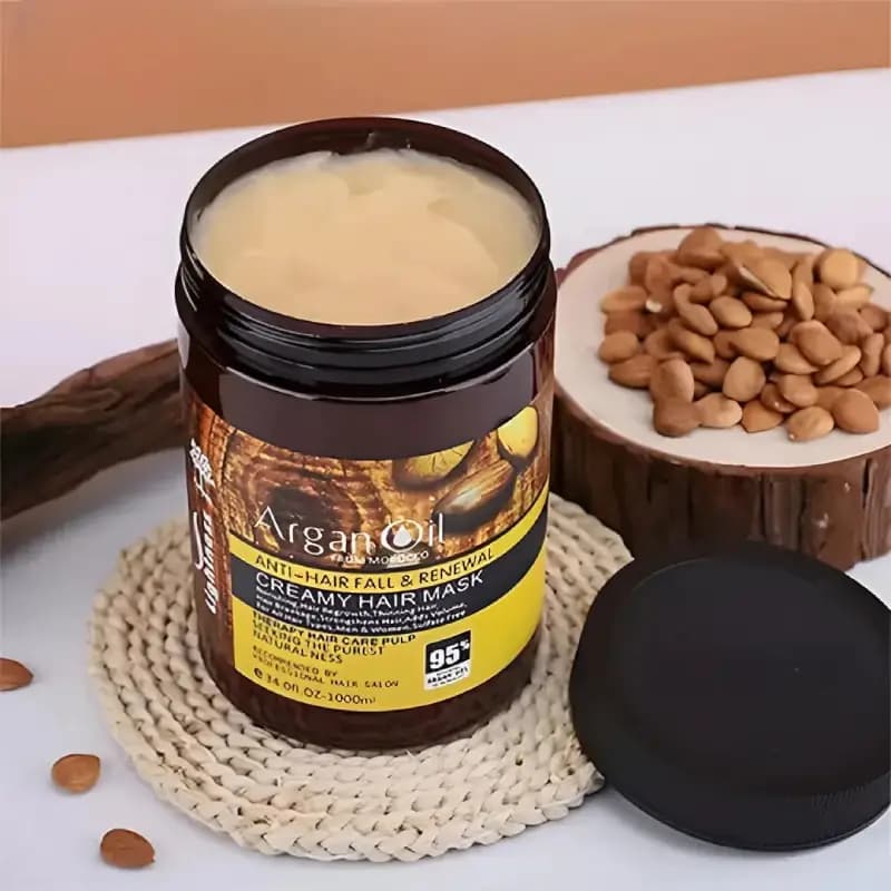 پک 2 عددی شامپو و ماسک موی آرگان فری سولفات لایتنس Argan — تصویر ۵