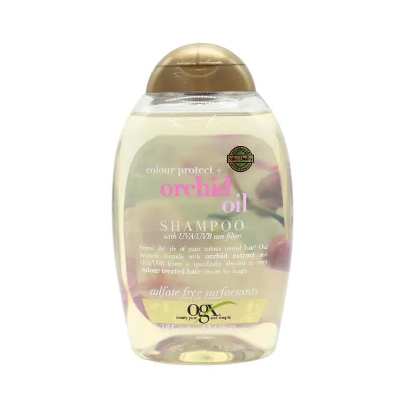 شامپو روغن ارکيده ogx مدل orchid oil shampoo حجم 385 میل — تصویر ۴
