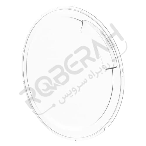 طلق درب لباسشویی بوش کد 12006886 — تصویر ۲