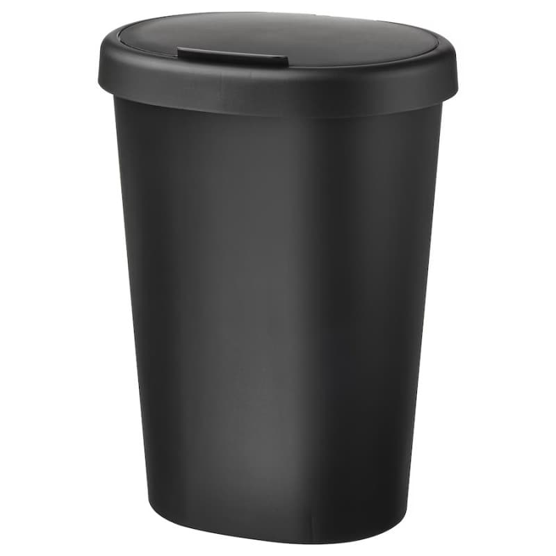 سطل درب دار مشکی 8 لیتر HOLASS