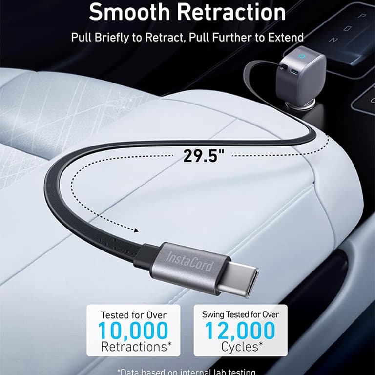 شارژر فندکی 75 وات انکر Anker Nano A2738 — تصویر ۳