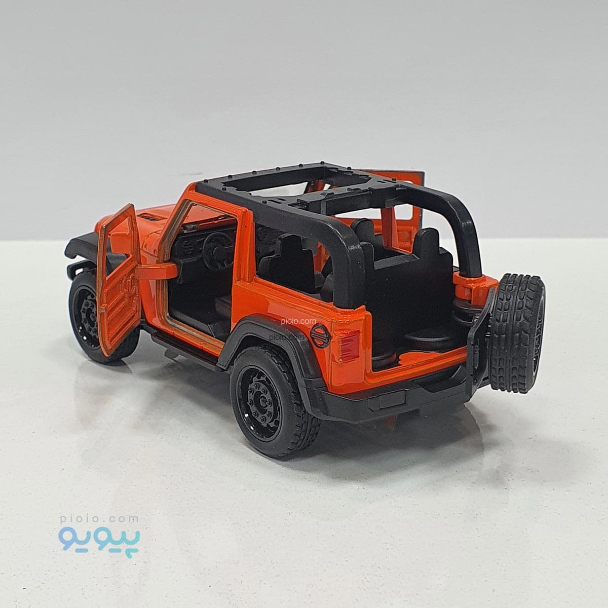 ماشین فلزی جیپ jeep wrangler بدون سقف — تصویر ۲