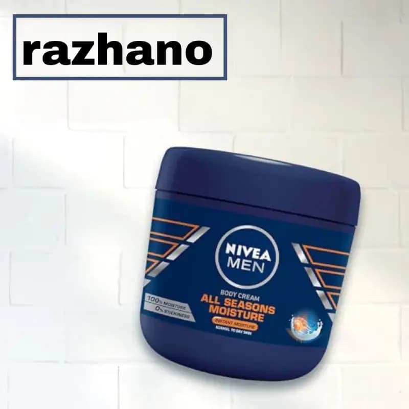 کرم بدن نیوآ NIVEA مدل ALL SEASONS MOISTURE حجم 400 میل — تصویر ۲