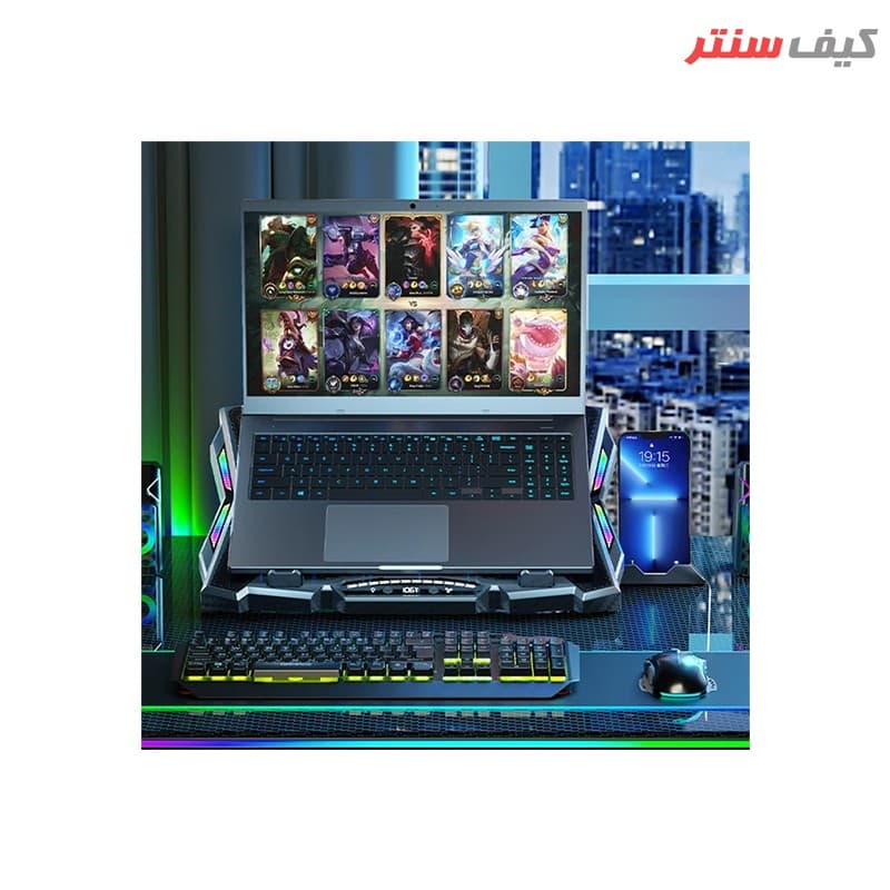 پایه خنک کننده لپ تاپ تراست مدل Tpad 6plus — تصویر ۹