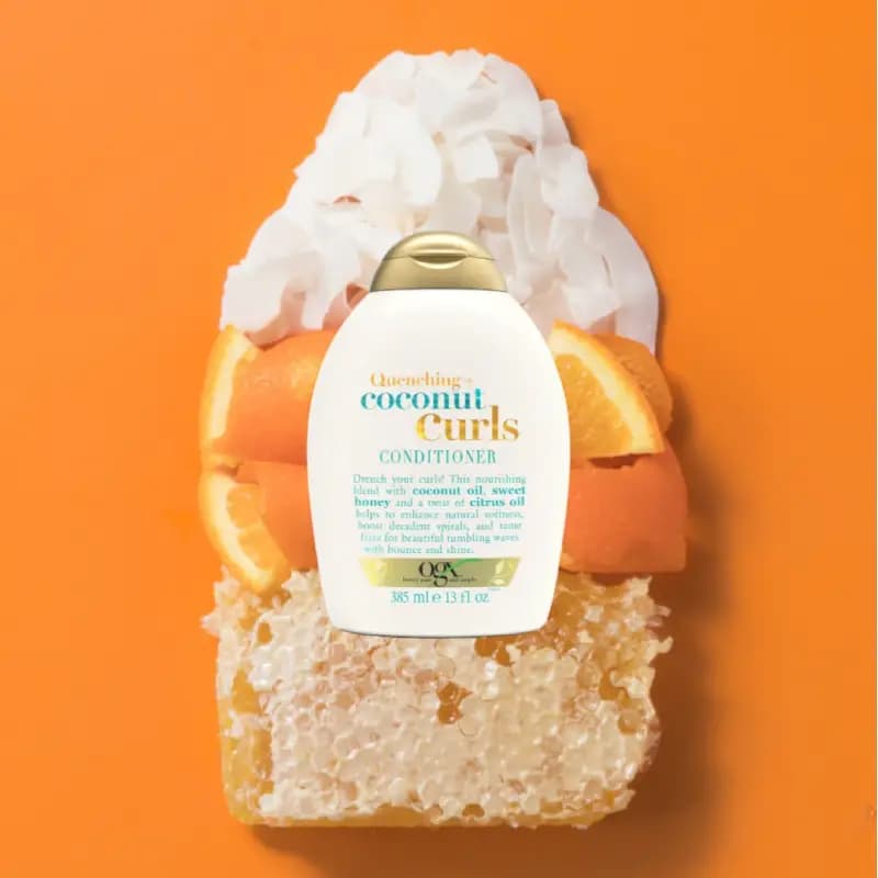 شامپو مخصوص موهای فر اوجی ایکس coconut curls حجم 350 میل — تصویر ۵