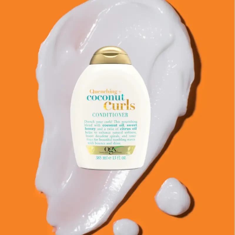 شامپو مخصوص موهای فر اوجی ایکس coconut curls حجم 350 میل — تصویر ۳