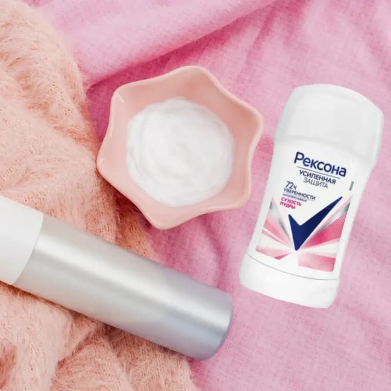 استیک ضد تعریق زنانه رکسونا REXONA مدل POWDER DRY حجم 40 میل — تصویر ۵