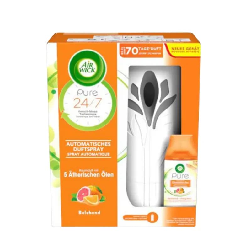 یدک اسپری خوشبو کننده هوا ایرویک Air wick با رایحه پرتقال حجم 250 میل — تصویر ۴