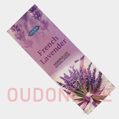 عود خوشبو کننده شاخه ای اولاس ullas مدل لوندر فرانسوی ، فرنچ لوندر (اسطوخودوس فرانسوی) French Lavender