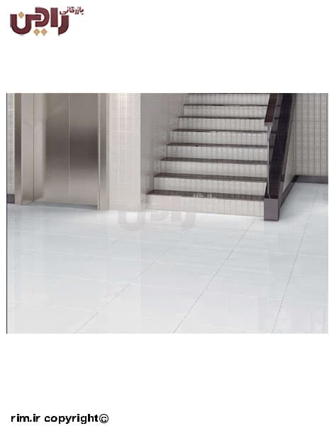 کاشی تکسرام مدل سوپر وایت پولیش گلیز سایز 60×60 — تصویر ۴