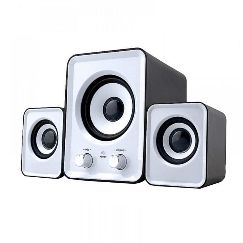 اسپیکر سه تیکه دسکتاپ Kisonli مدل U2400 — تصویر ۲