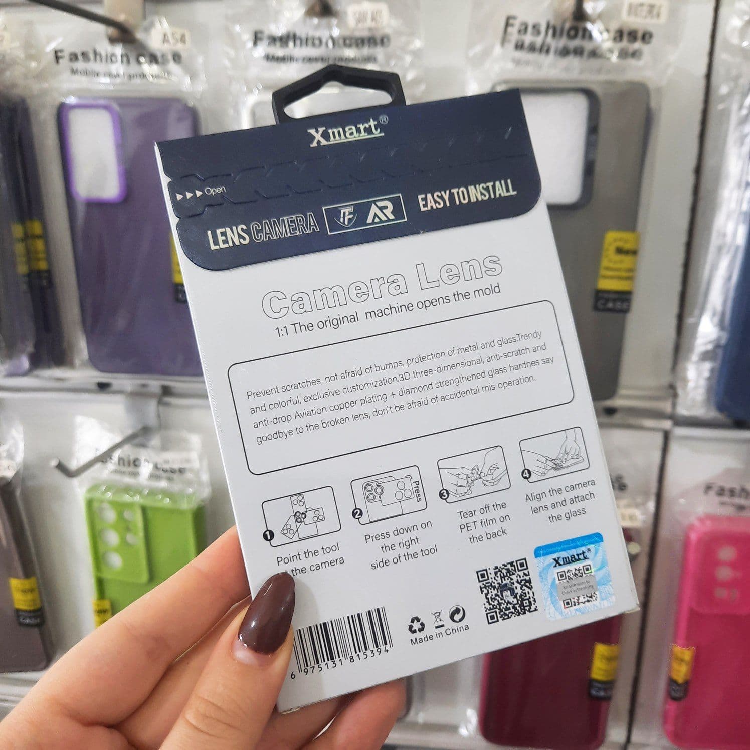 محافظ لنز iPhone 16 Pro / 16 Pro Max مدل Xmart — تصویر ۲