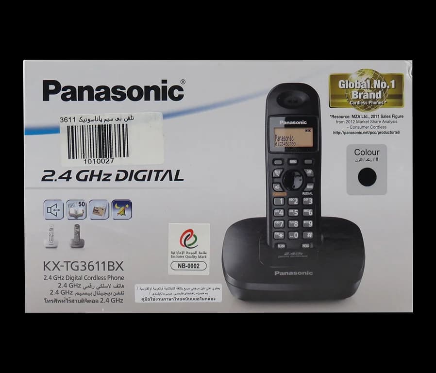 تلفن بی سیم پاناسونیک مدل KX-TG3611 — تصویر ۱۱