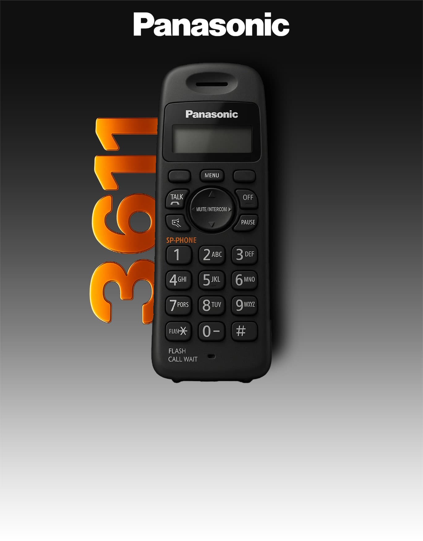 تلفن بی سیم پاناسونیک مدل KX-TG3611 — تصویر ۷