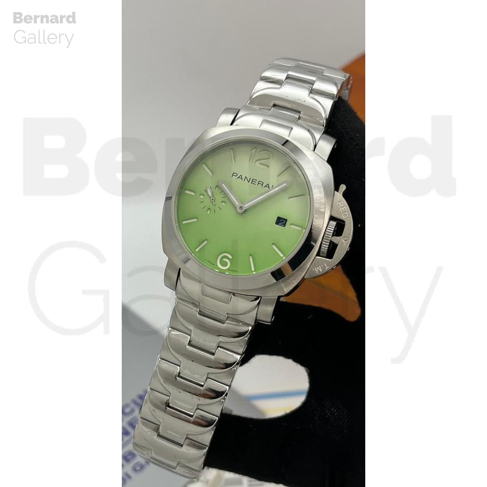 ساعت مچی مردانه پنرای Panerai Luminor Due Pastello Automatic Green Dial — تصویر ۶